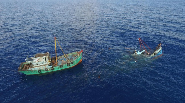 Kementerian Kelautan dan Perikanan menangkap lagi empat kapal asing, dua dari Malaysia, sedangkan dua lainnya berbendera Vietnam.