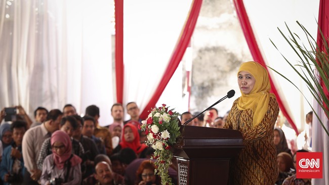 Ketua Koordinator Bidang Pemenangan Pemilu Wilayah I Golkar menyatakan partai berlambang pohon beringin itu resmi mengusung Khofifah untuk Pilgub Jatim.