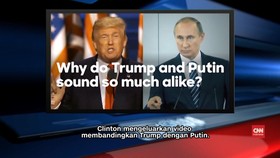 Clinton Samakan Trump dengan Putin