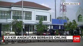 Dishub Bekasi Dibuat Bingung Aturan Angkutan Online