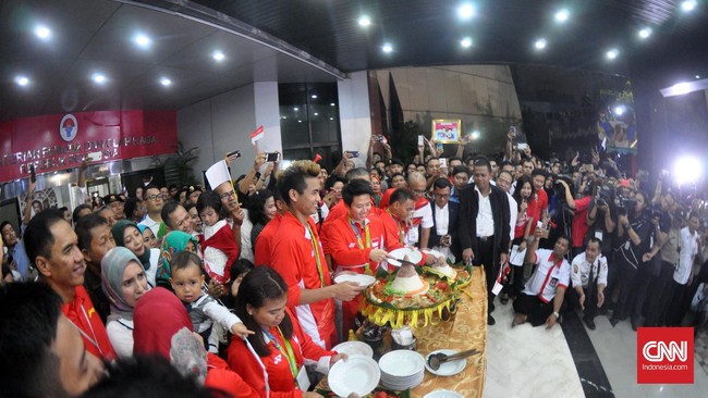Arakan Menyambut Tontowi/Liliyana Pahlawan Emas Indonesia