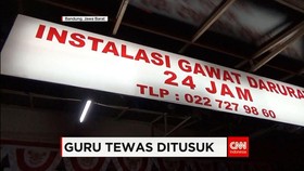 Guru Tewas Ditusuk