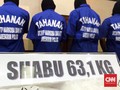 Polisi Amankan Narkoba Senilai Rp15 Miliar
