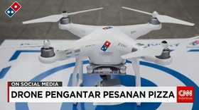 Drone Pengantar Pesanan Pizza di Selandia Baru