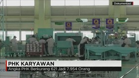 PHK Karyawan Turun di Semester I
