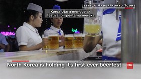 Korea Utara Berpesta Bir untuk Pertama Kali