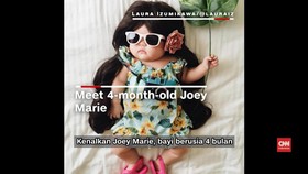Joey, 'Putri Tidur' yang Modis dan Menggemaskan