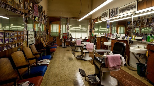 Ilustrasi Barbershop