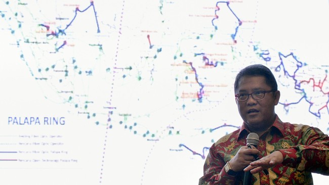 Pada awal 2019, 57 ibu kota kabupaten dan kotamadya akan terhubung dengan broadband.