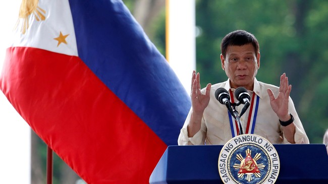 Jubir militer Filipina memastikan bahwa hubungan pertahanan dengan AS tetap kuat meskipun Duterte meminta pasukan AS untuk hengkang dari negaranya.
