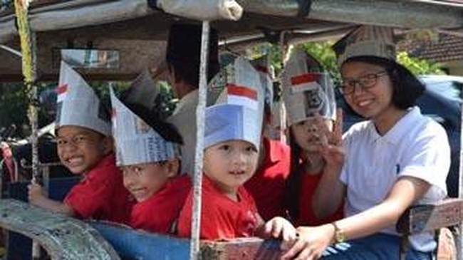 [Foto] Serunya 17-an di Sekolah Tunas Harapan