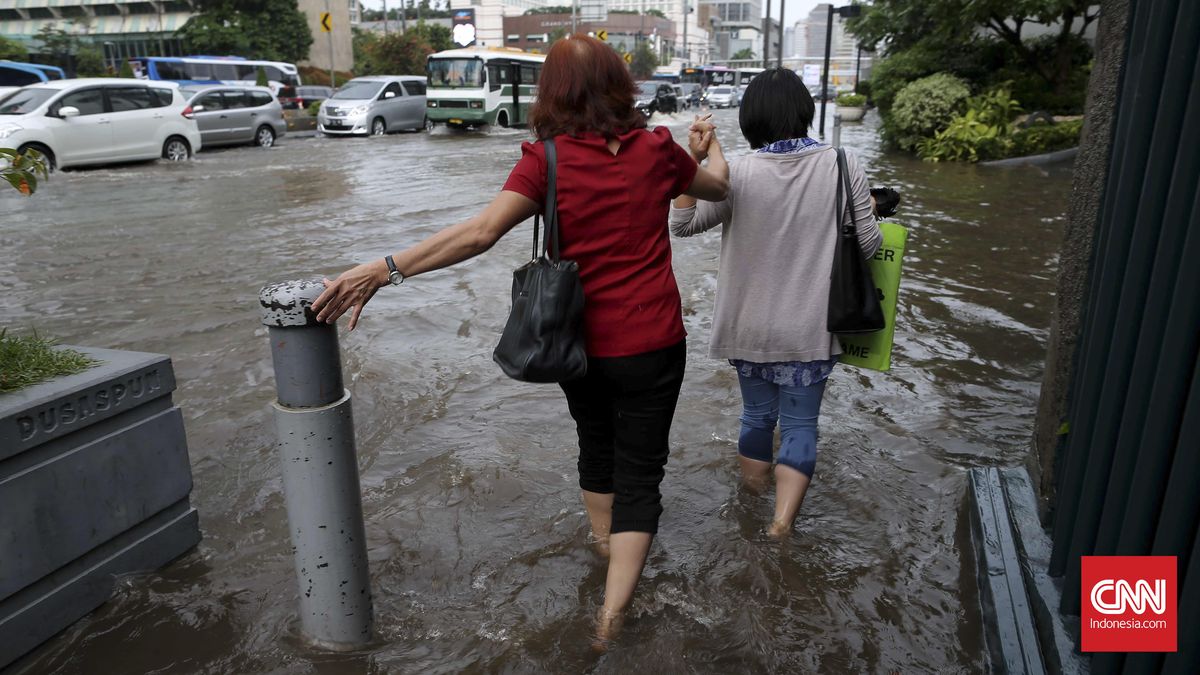 Perhatikan, Ini Bahaya Air Genangan Hujan bagi Kesehatan