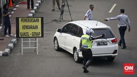 Polisi Minta Anies Evaluasi Sistem Ganjil-Genap