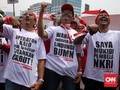 Karyawan Telkom Demo Tolak Penurunan Biaya Interkoneksi