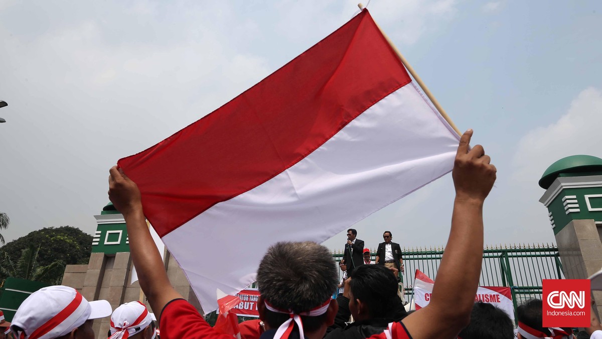 Potret Karyawan Telkom Geruduk DPR