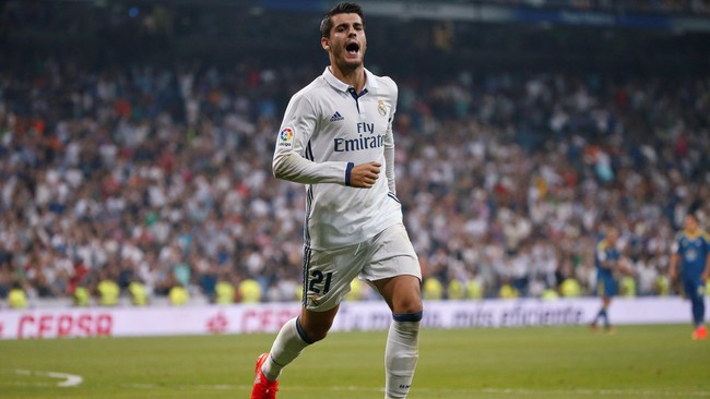 Penyerang Real Madrid Alvaro Morata kepincut dengan janji Zinedine Zidane sehingga ia kembali ke Stadion Bernabeu dari Juventus musim ini.