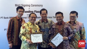 Bank MNC Gaet BCA Kerja Sama Kartu Flazz