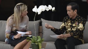Temui Ratu Maxima, Jokowi Sebut Kunci Dorong Inklusi Keuangan