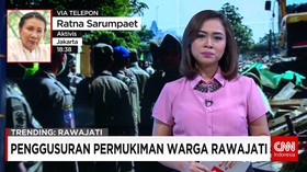 Penggusuran Warga di Rawajati Jakarta Selatan
