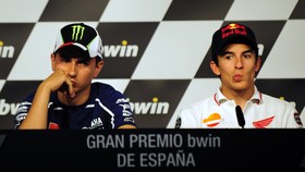 Respons Marquez Soal Perang dengan Lorenzo di MotoGP Spanyol