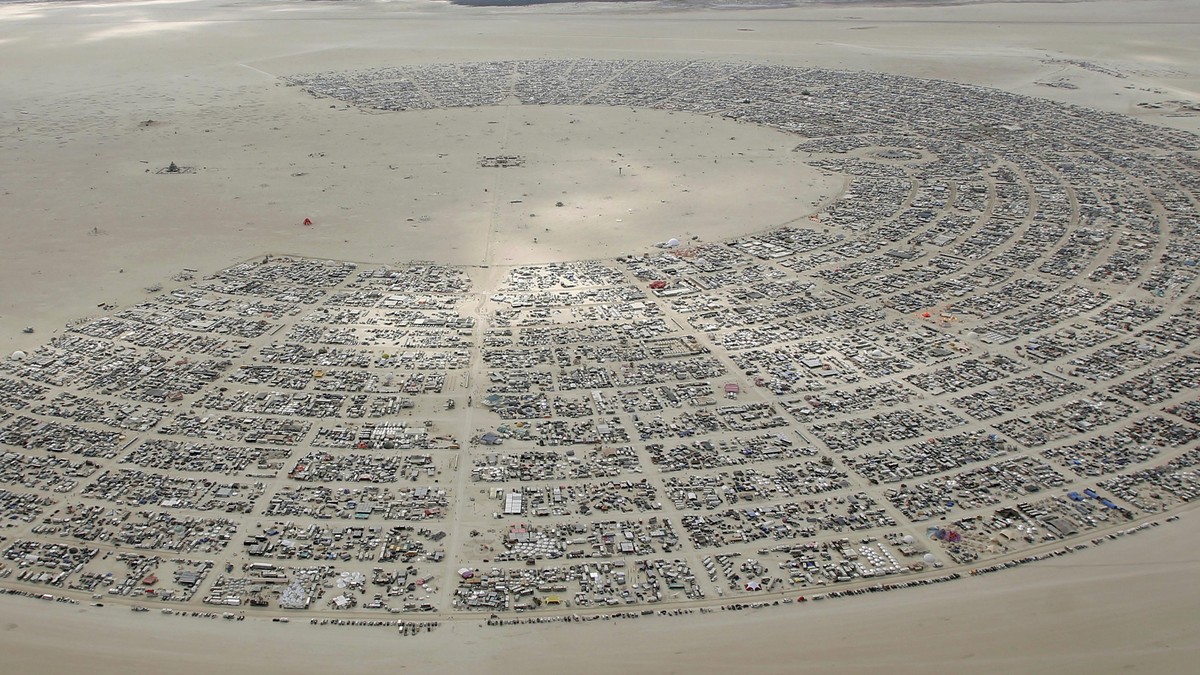Menggila di 30 Tahun Festival 'Burning Man'