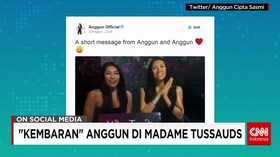 Patung Anggun C. Sasmi di Madame Tussauds