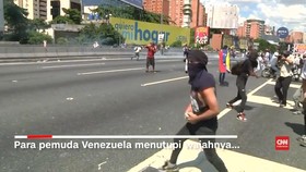 Demonstrasi Venezuela Berakhir Ricuh