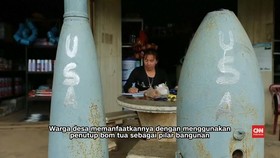 Sisa Amunisi Perang Vietnam Ancam Warga Laos
