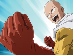 Saitama di Manga One Punch Man 167 Lepaskan Serangan Paling Mematikan