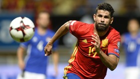 Costa Bakal Pimpin Lini Depan Spanyol Lawan Italia