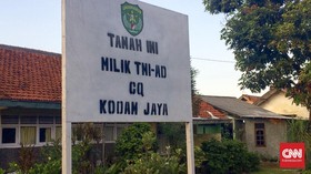 'Perang' TNI AD dan Warga di Konflik Lahan Tanah Kusir