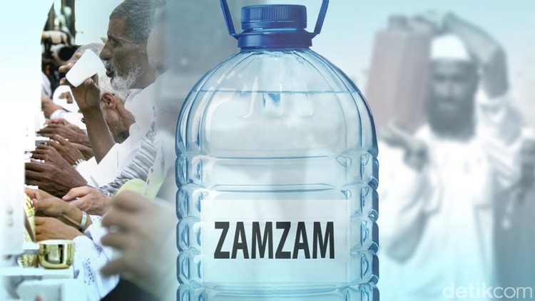 Ilustrasi Air Zamzam