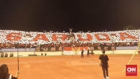 'Garuda Save Palestina', Tribut Pasoepati di Stadion Manahan