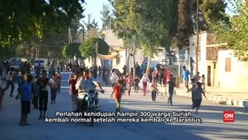 ISIS Dipukul Mundur, Pengungsi Jarablus Kembali Pulang
