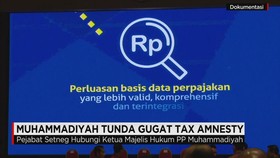 Muhammadiyah Tunda Gugatan Terkait Tax Amnesty