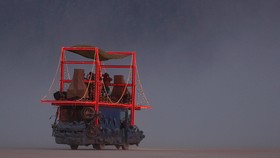Parade Mobil Mutan Burning Man Festival 2016