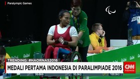 Nengah Widiasih Raih Medali Paralimpiade