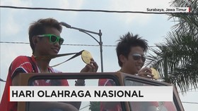 Owi-Butet Ikut Memeriahkan Peringatan Hari Olahraga Nasional