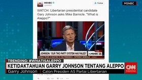 Gary Johnson Tidak Tahu Aleppo