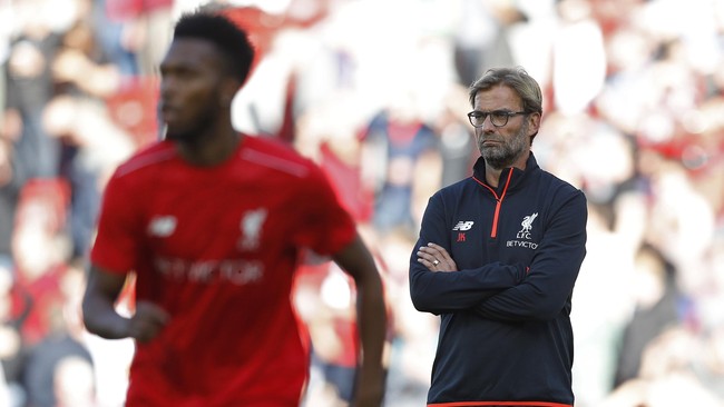 Juru taktik Liverpool, Jurgen Klopp mengaku dirinya menaruh keraguan besar pada strikernya, Daniel Sturridge. Ia menilai pemainnya itu kurang kerja keras.