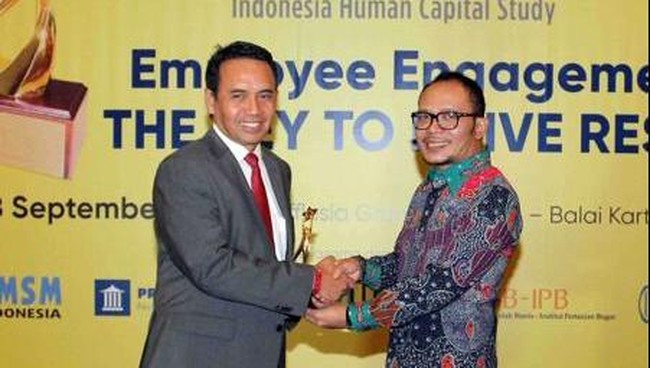 PT Telkom Indonesia (Persero) Tbk (Telkom) mendapatkan enam penghargaan di bidang pengelolaan sumber daya manusia