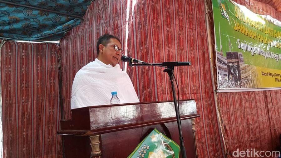 Menag Lukman Hakim Khutbah Wukuf