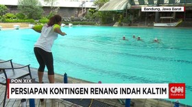 Kontingen Renang Indah Kaltim Jalani Latihan