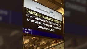 Garuda Indonesia Larang Galaxy Note 7 di Semua Penerbangan