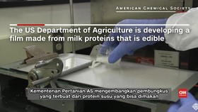 Pemerintah AS Bikin Pembungkus Makanan yang Bisa Dimakan