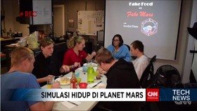 Ilmuwan Telah Selesai Melakukan Simulasi Hidup di Mars