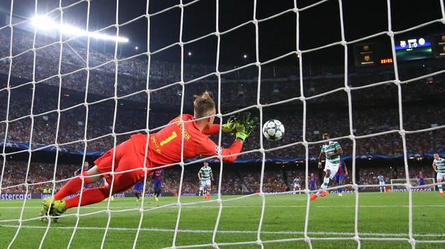 Manajer Glasgow Celtic, Brendan Rodgers yakin bahwa bila eksekusi penalti berhasil, maka hal itu akan memberikan tekanan bagi Barcelona.