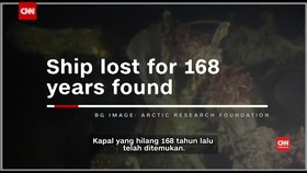Kapal yang Tenggelam 168 Tahun Lalu Ditemukan