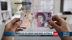 Uang Baru Australia Hadir dengan Teknologi Hologram