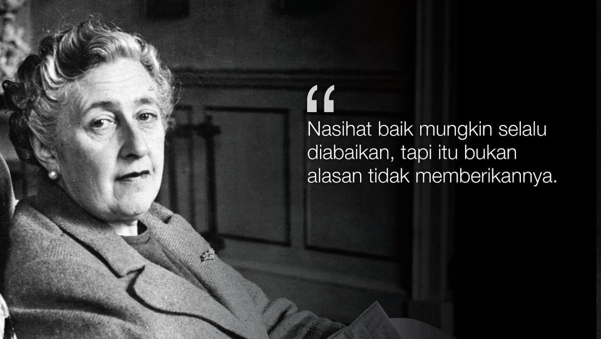 Untaian Filosofi Agatha Christie